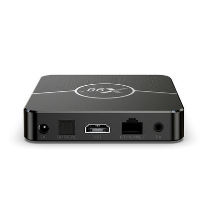 4k 8k 4GB 32GB IPTV Setup Box Noir Android 11 IPTV Box personnalisé