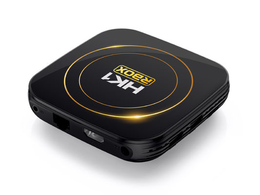 HK1 RBOX H8S en direct IPTV Box 4G 64G Smart TV BOX Octa Core personnalisé